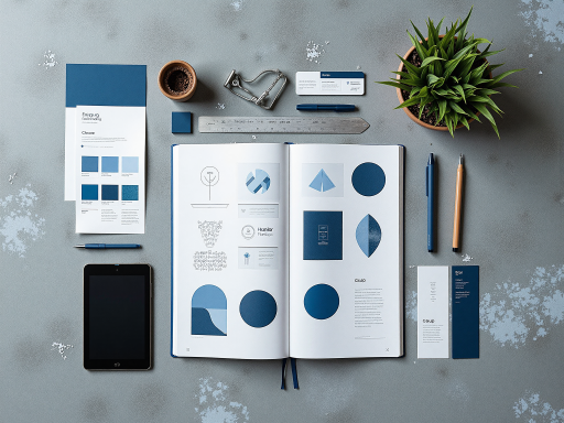 品牌理念展示图,深蓝色背景上展示柯柏蓝品牌标识,体现专业健康品牌形象,现代简约风格